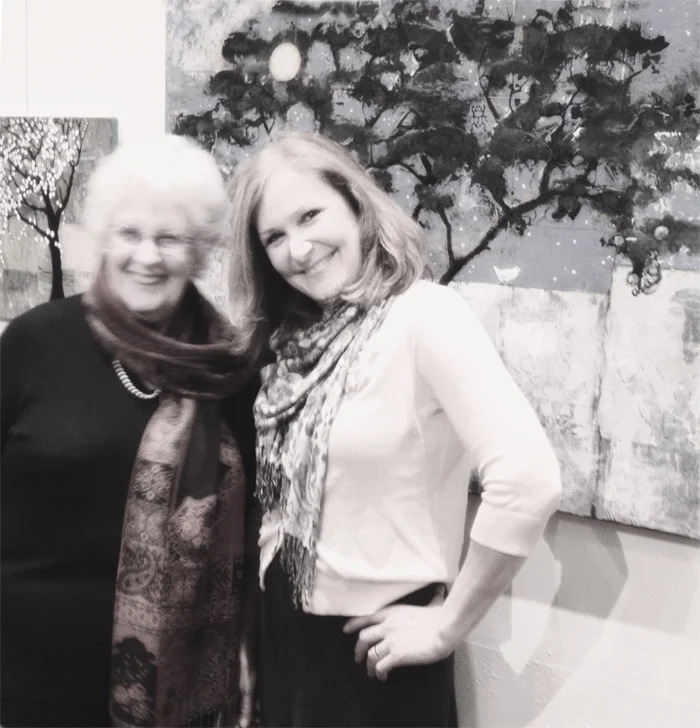 Claudia Breese and Blenda Tyvoll