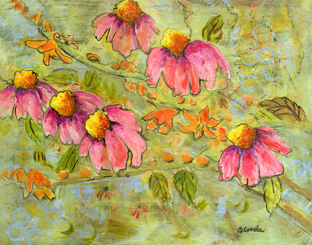 Coneflowers for Marian