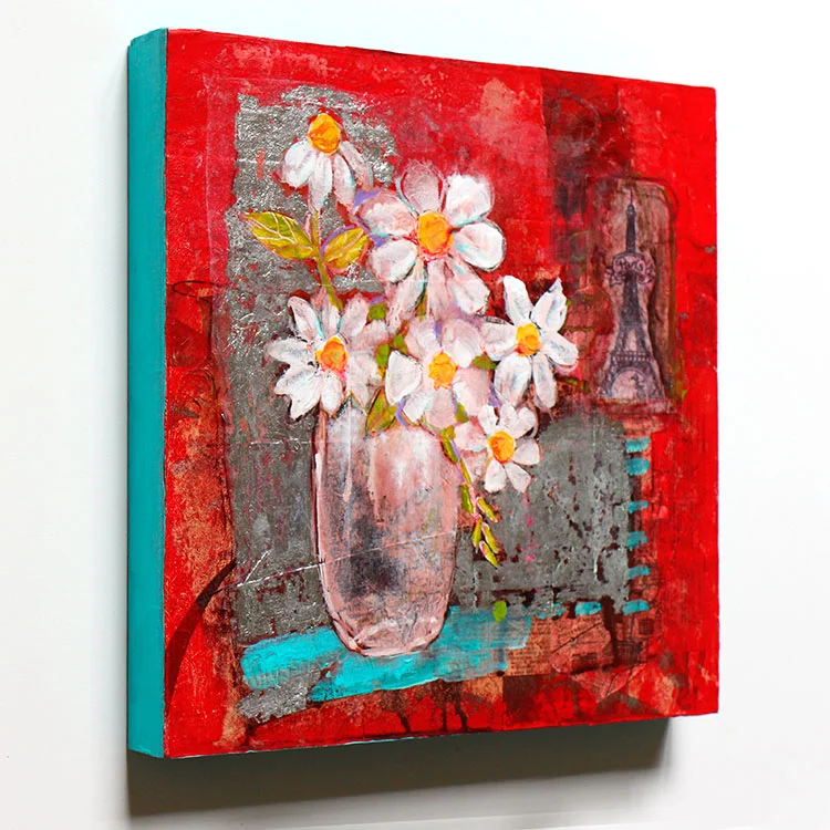 Update WINNER of Flower Painting is Lynne H. Congratulations!