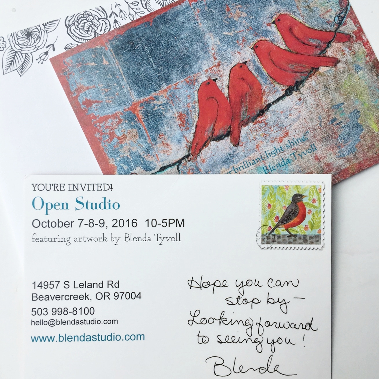 Visit My Portland Area Open Studio October 7, 8, 9th