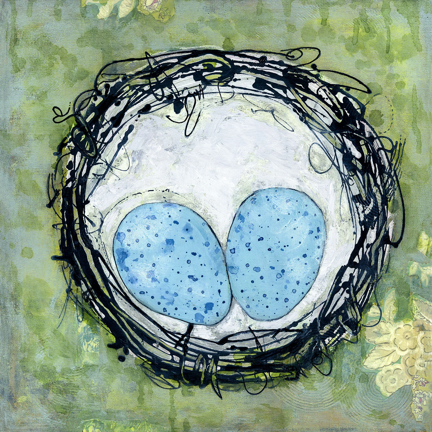Abundance in a Nest 24X24