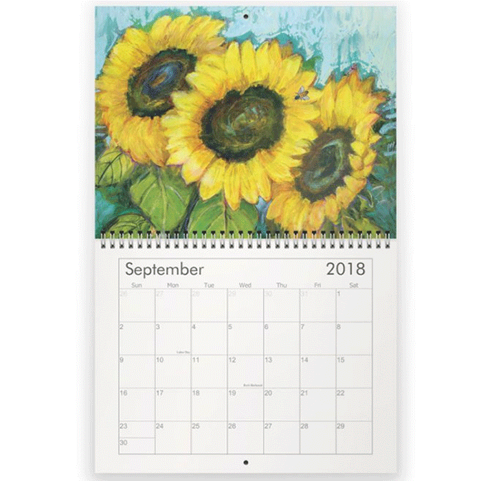 2018 Garden Art Calendar