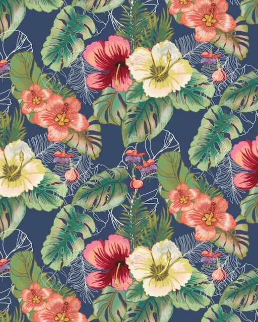Tropical Floral Pattern