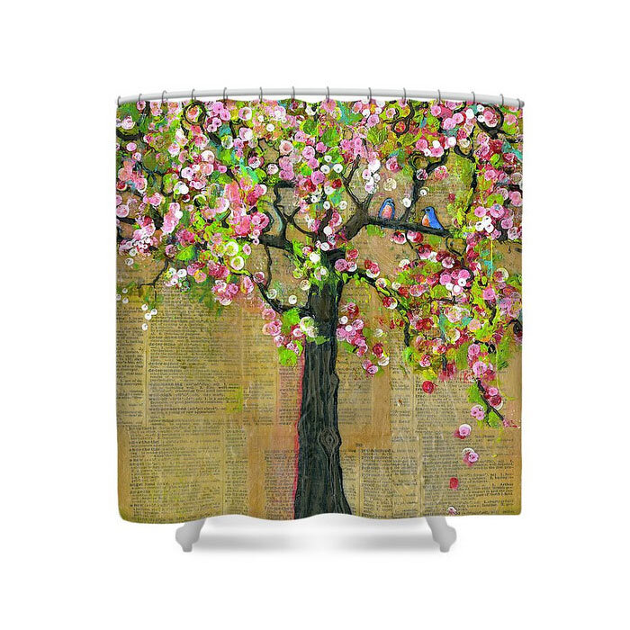 Blossoms Tree of Life Shower Curtain - $79