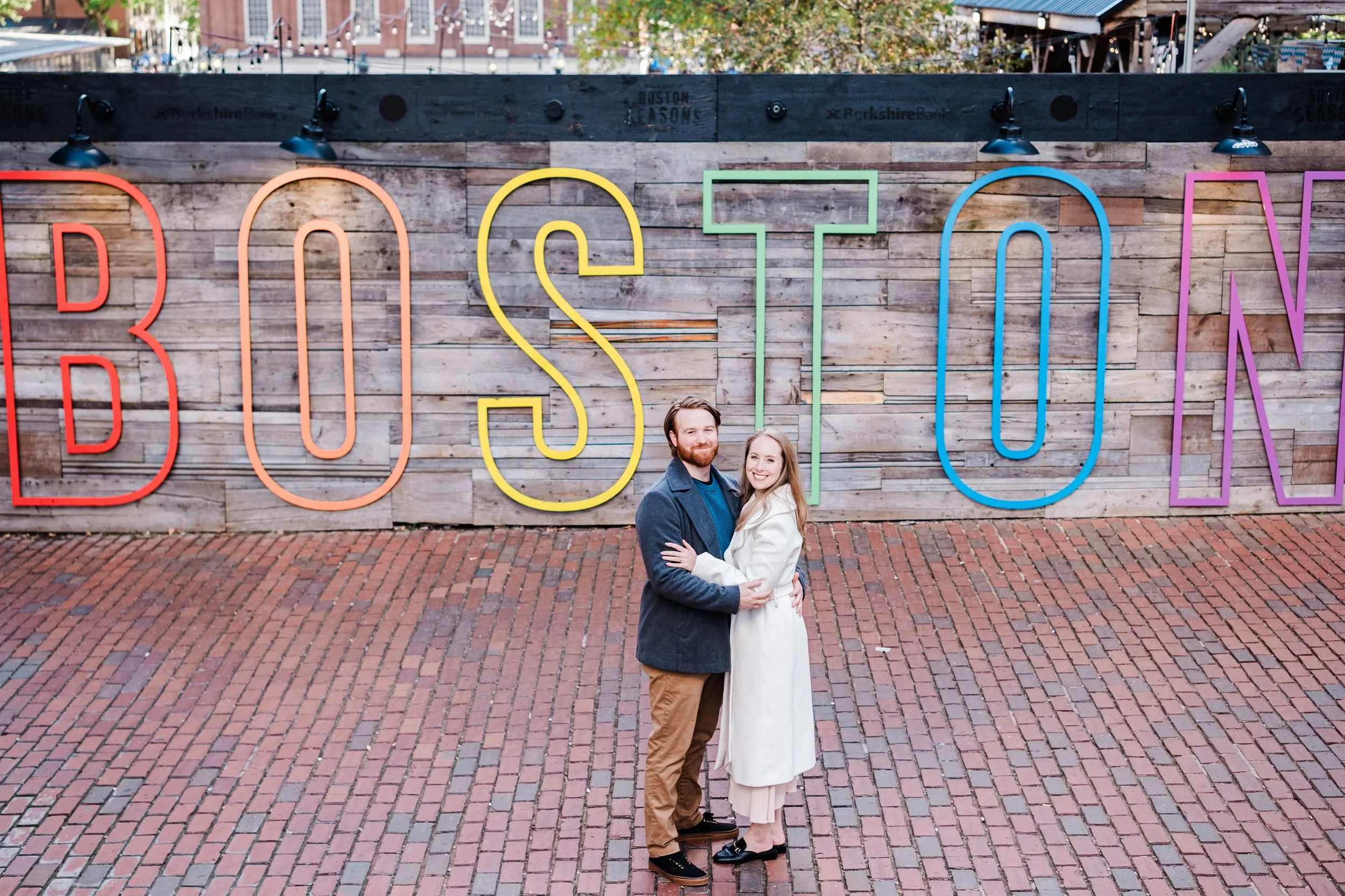 Romantic portrait session in the heart of Boston