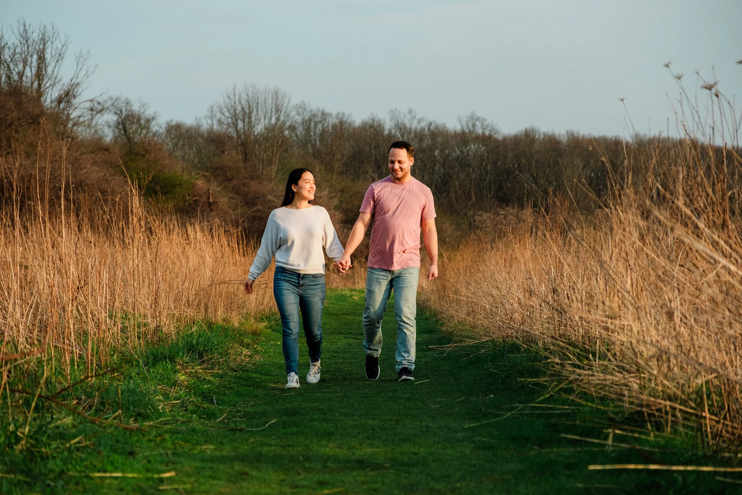 Engagement Session at Mary Cummings Park | Burlington &amp; Woburn, MA