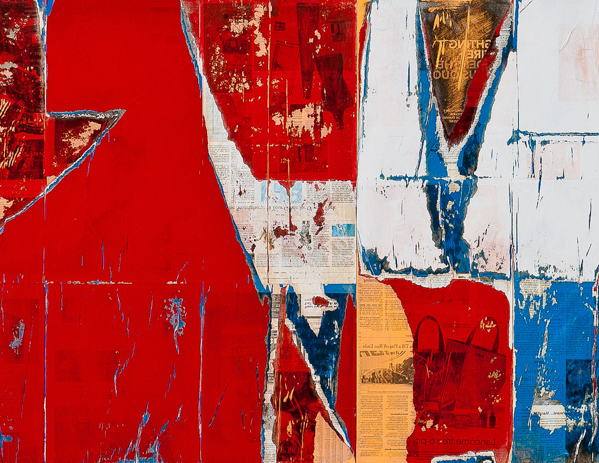   Red, White And Blue  detail 