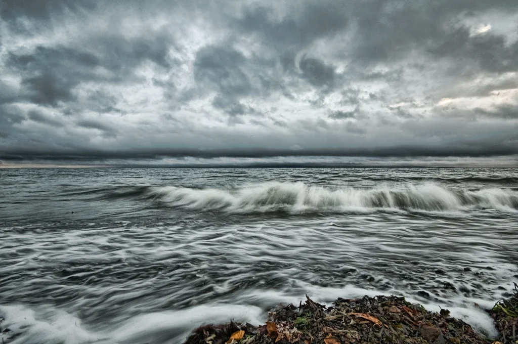 Storm over Qualicum Beach