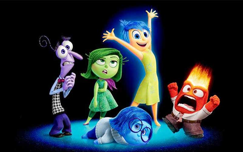 Pixar, Inside Out Characters, Closeup © Disney