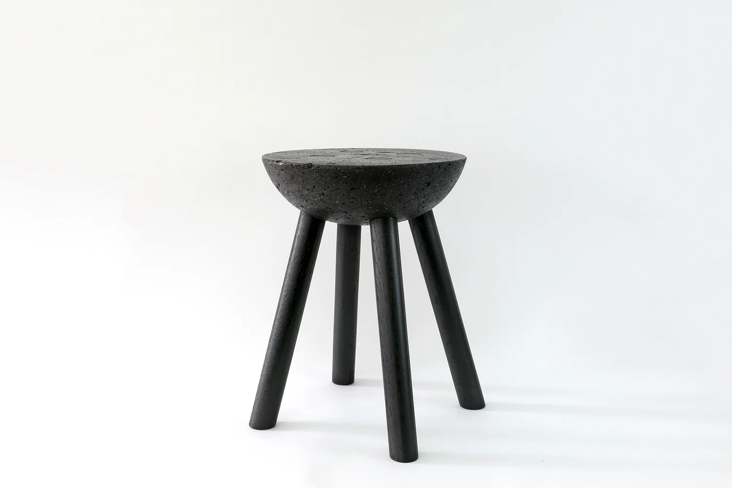 Basalt Stool by Panorámica