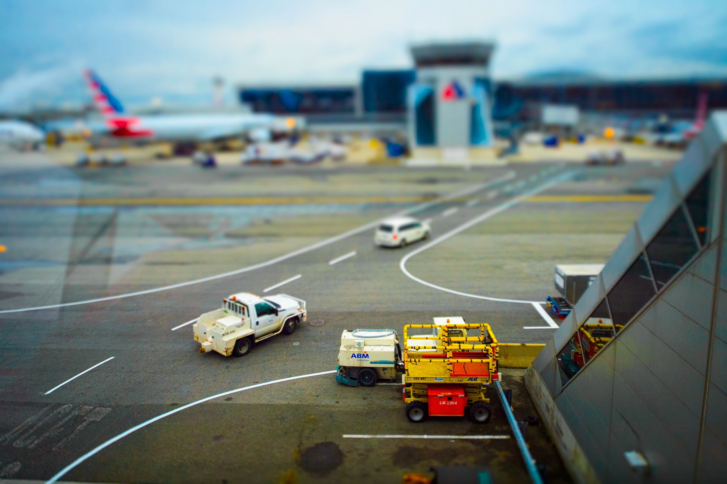 mini-JFK airport 2. New York.