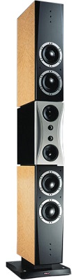 Dynaudio Evidence Master Speaker: Nearly 7' tall and 300lbs heavy!