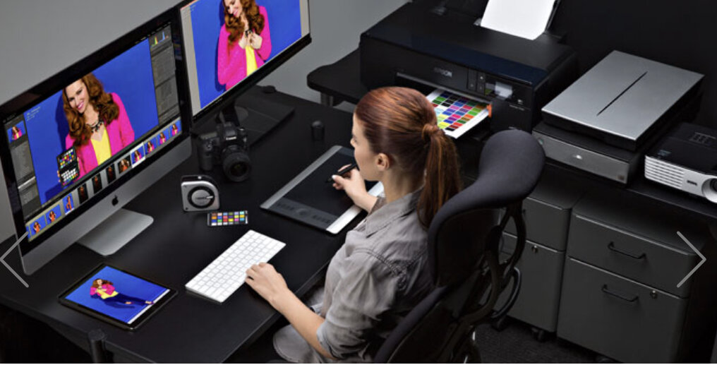 Marketing photO from X-Rite. i want that large format scanner. I kind of want the Intuos, but i’d rather have a CIntiq.