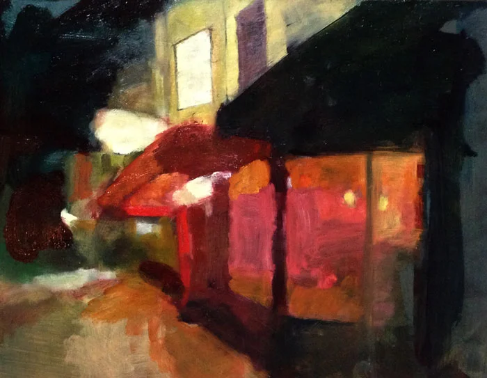 Lara Hoke, Oakland Nightscape Study