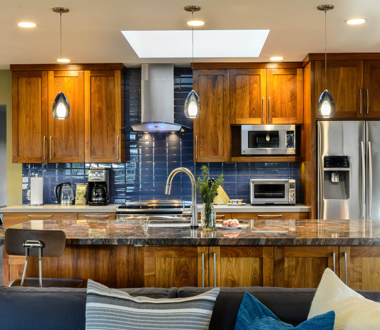 Warm Contemporary Kitchen Design Build Remodeling Lotus Construction General Contractor Warm Contemporary Kitchen Design, How To Be Your Own General Contractor For A Kitchen Remodel