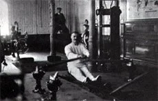 Titanic's gym was a world first.