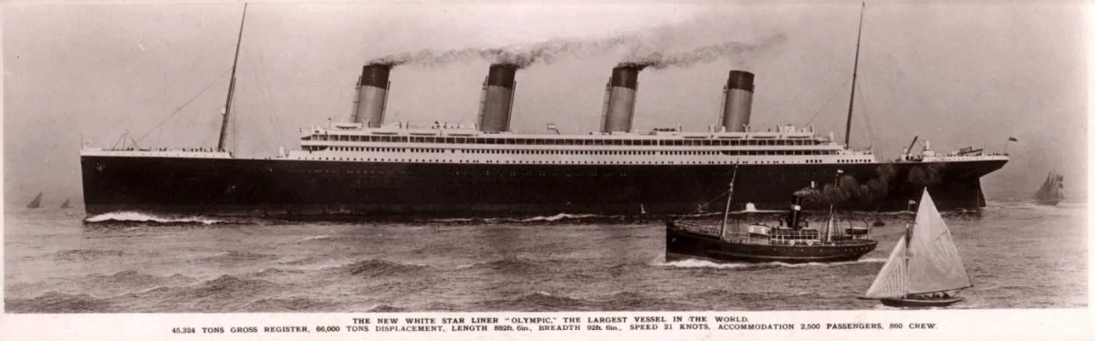 It must be remembered that Olympic was also the biggest liner in the world. Until Titanic was launched of course.