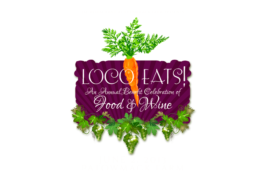  Event logo design for an annual benefit festival celebrating food &amp; wine in Lovettsville, Virginia.    ​ 