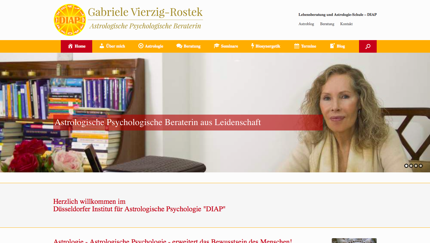 Gabriele Vierzig-Rosteks Astrologie-Blog