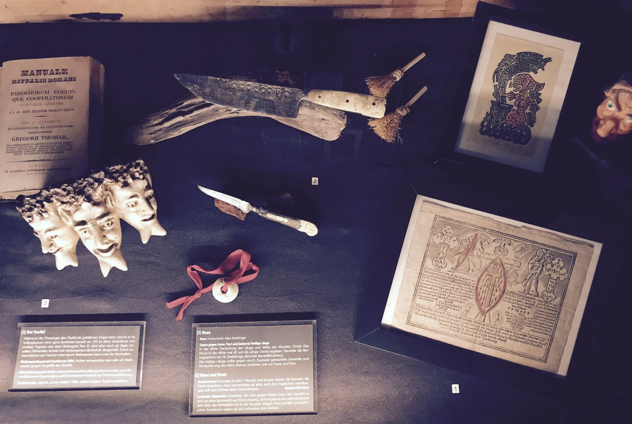 examples of 'Drudenmesser' (witch knifes)