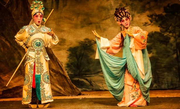 Painted faces - Cantonese Opera