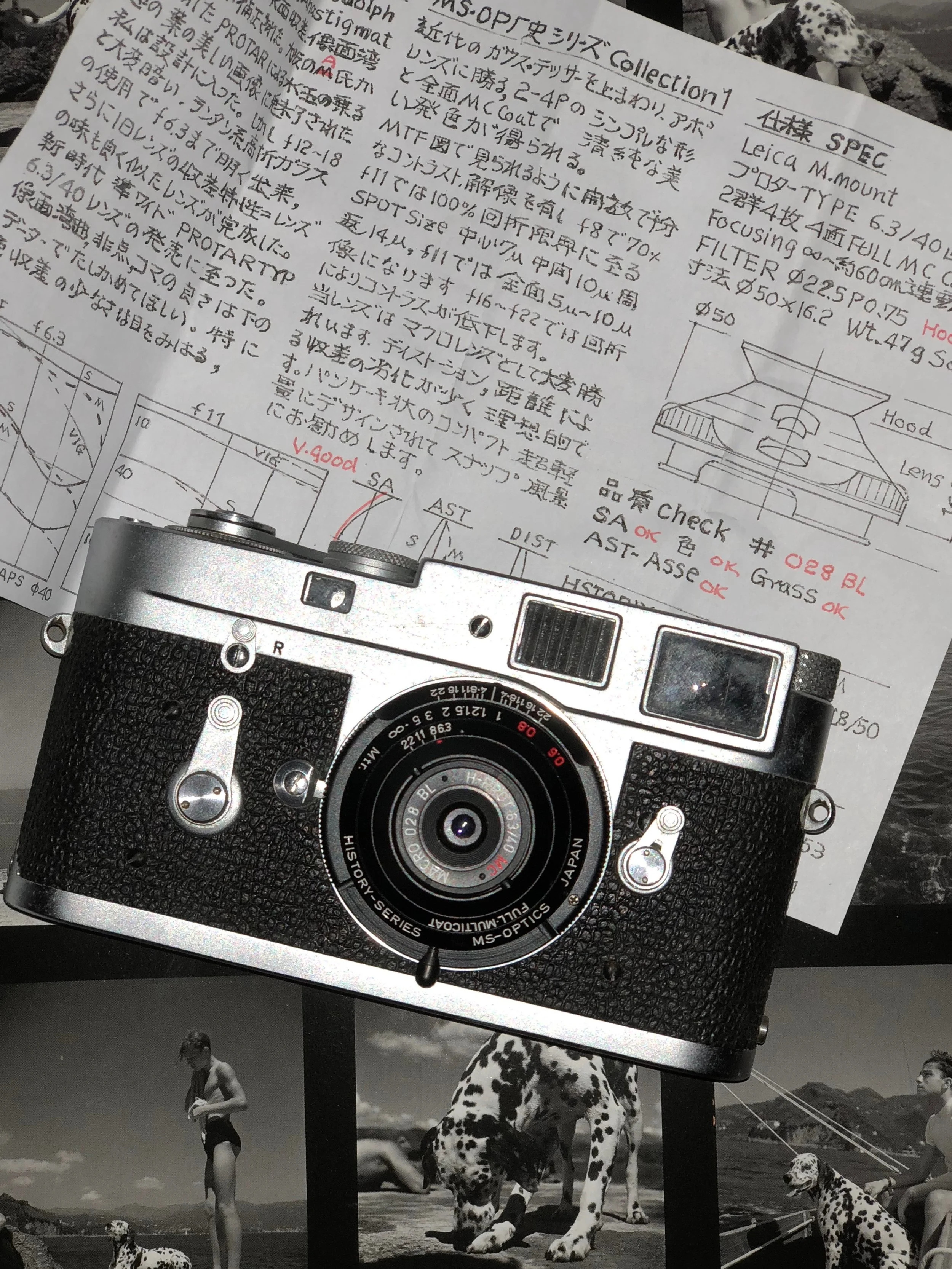 MS Optics Historica Prot 40mm f/6.3