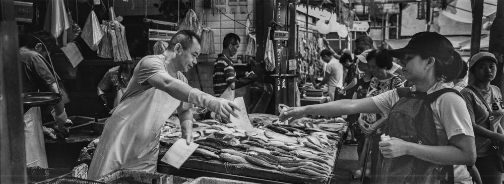 Fresh fish and a good bargain