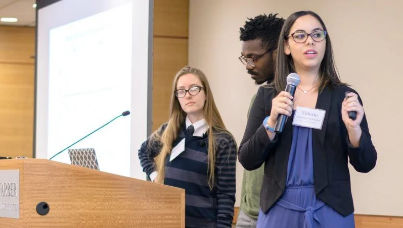 Visiting 2016 SPBCB summer undergraduates present the research they worked on with me.