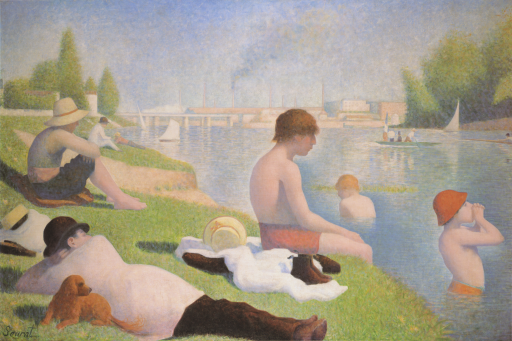 Une Baignade, Asnières , 1884