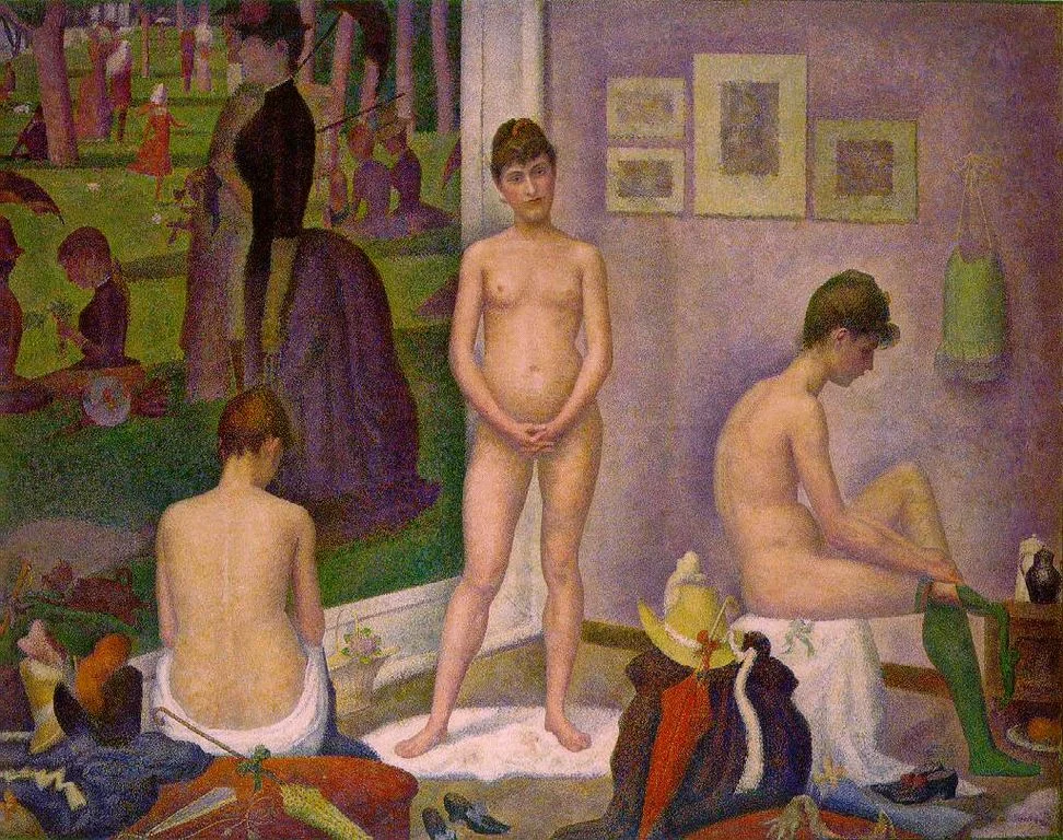 Les Poseuses , 1888