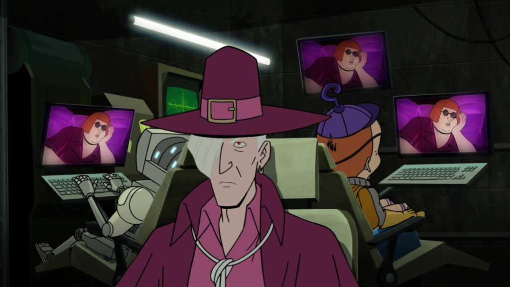 Make him choke on his own farts!