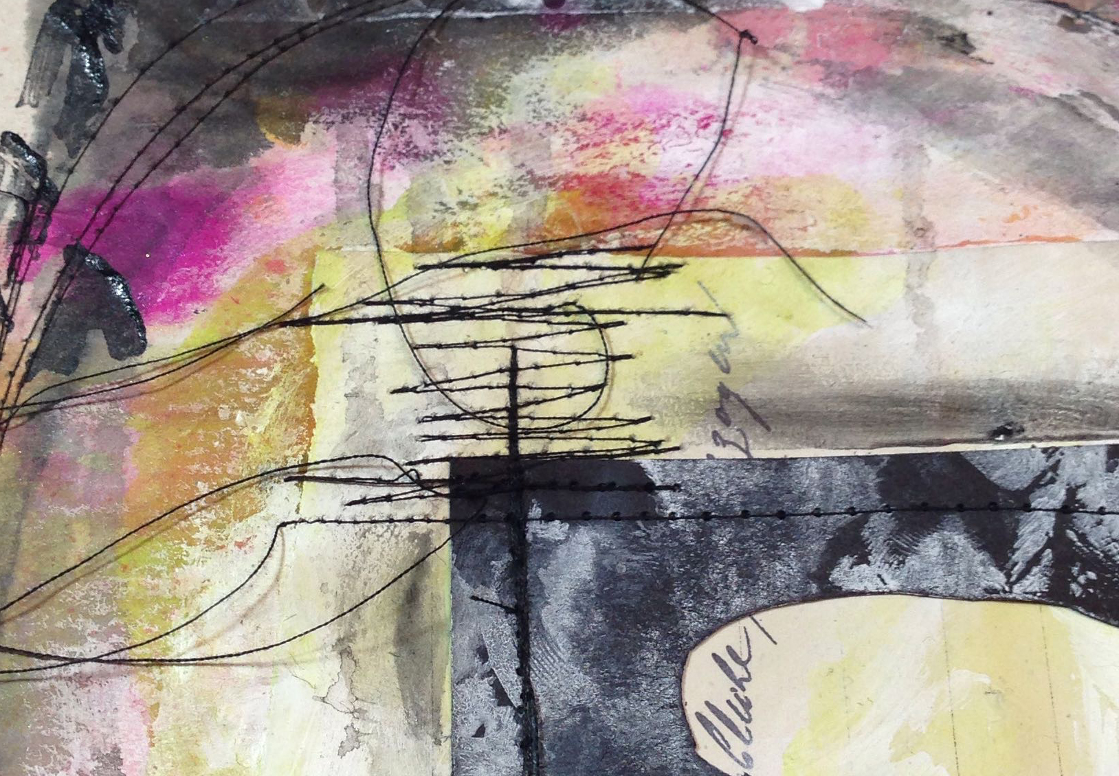 Using at Least Five Layers in Art Journaling...