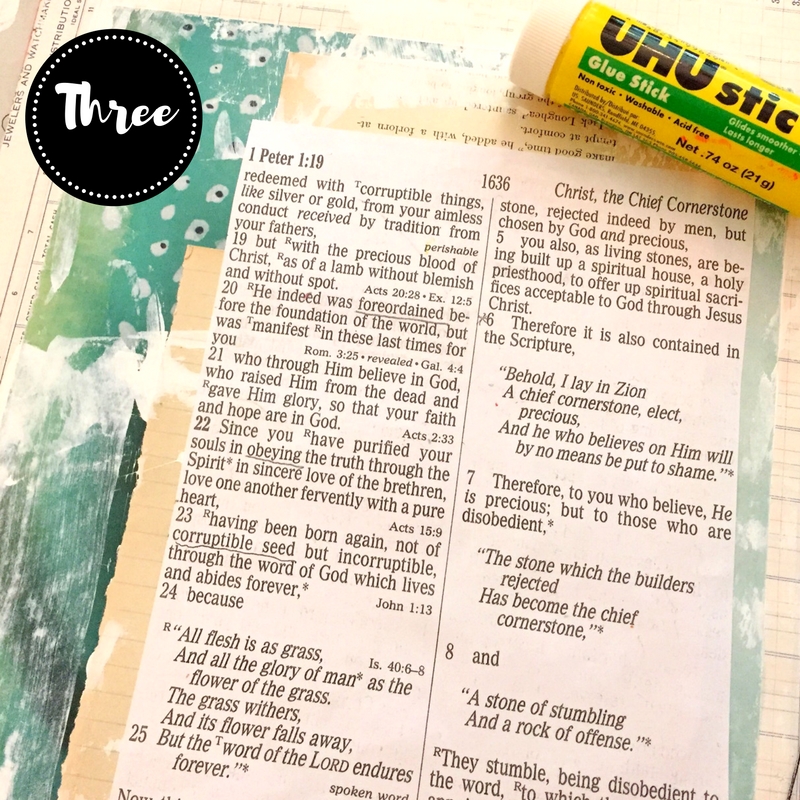 Mixed media style Bible Journaling with Roben-Marie Smith. In this step-by-step tutorial Roben-Marie brings her style to the hot trend that is Bible Journaling. Part of the 2016 I Am Project sponsored by Take Me Deeper. @robenmarie