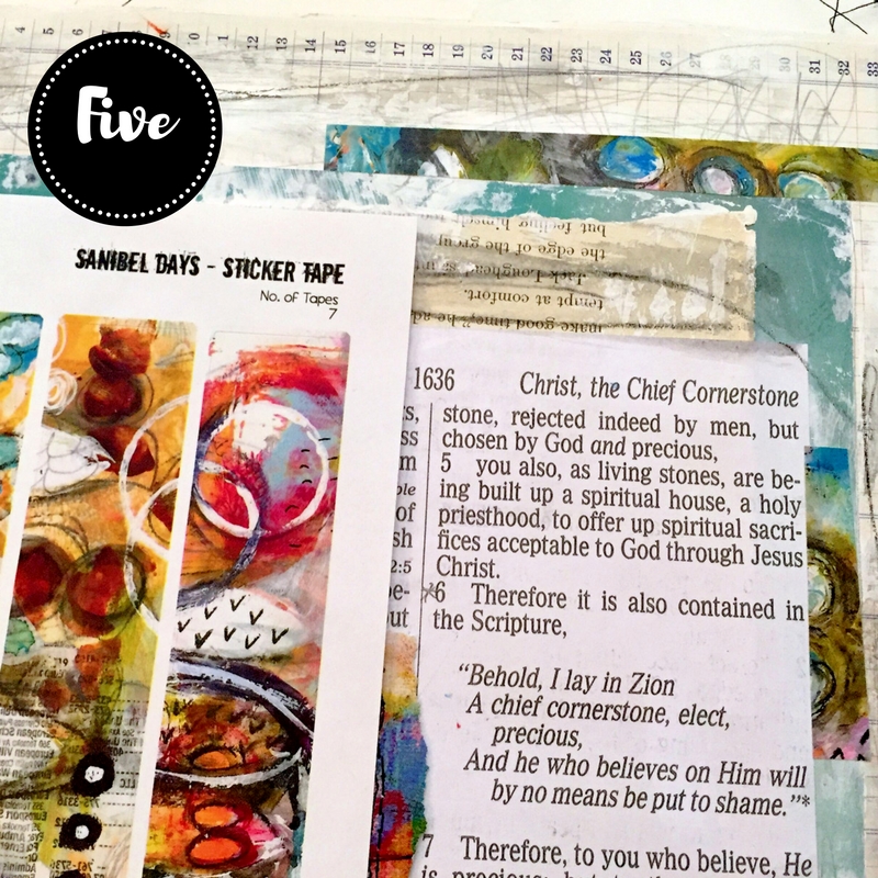 Mixed media style Bible Journaling with Roben-Marie Smith. In this step-by-step tutorial Roben-Marie brings her style to the hot trend that is Bible Journaling. Part of the 2016 I Am Project sponsored by Take Me Deeper. @robenmarie