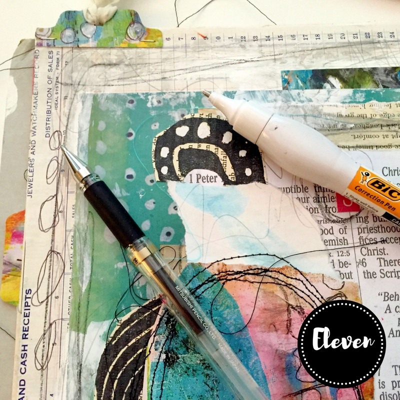 Mixed media style Bible Journaling with Roben-Marie Smith. In this step-by-step tutorial Roben-Marie brings her style to the hot trend that is Bible Journaling. Part of the 2016 I Am Project sponsored by Take Me Deeper. @robenmarie