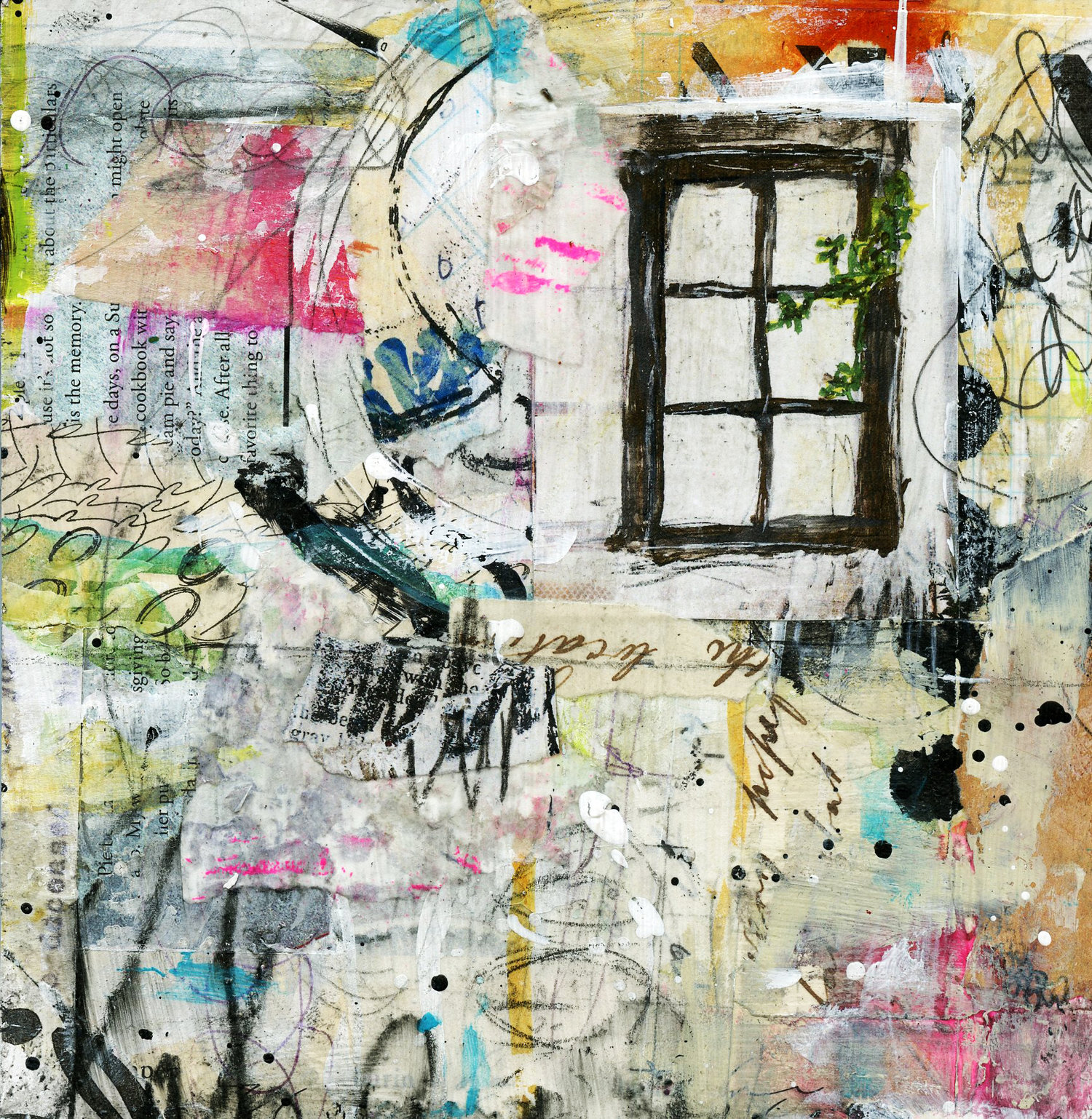 Paper to Painting: a Simple Approach to the Blank Canvas Workshop with Roben-Marie Smith. Create art you'll love even if the blank canvas scares you! @robenmarie #painting #mixedmedia #art www.robenmarie.com/blankcanvas