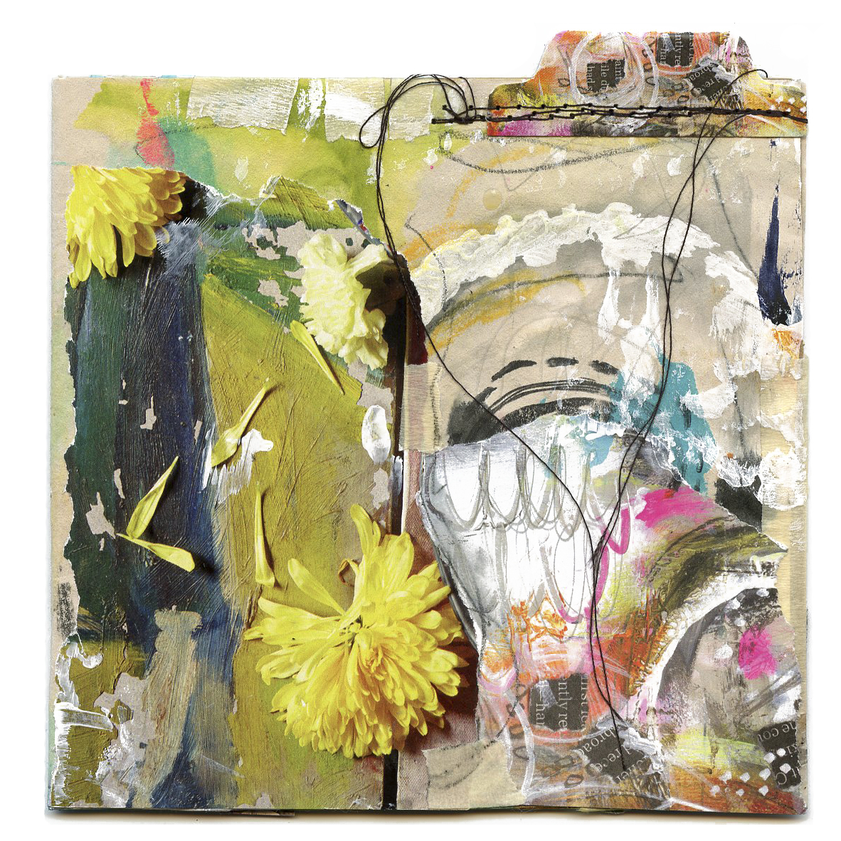 @robenmarie #the100dayproject and #100daysofanthropologiestories where I will take something from an Anthropologie catalog, create a mixed media piece around it and write a little story to go with it. @anthropologie Follow @robenmarie on Instagram for art and stories each day.