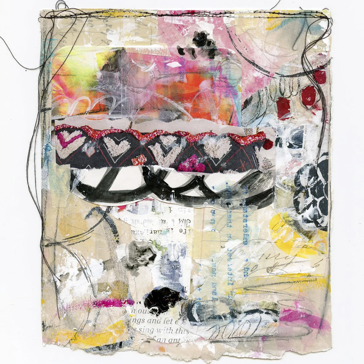 @robenmarie #the100dayproject and #100daysofanthropologiestories where I will take something from an Anthropologie catalog, create a mixed media piece around it and write a little story to go with it. @anthropologie Follow @robenmarie on Instagram for art and stories each day.