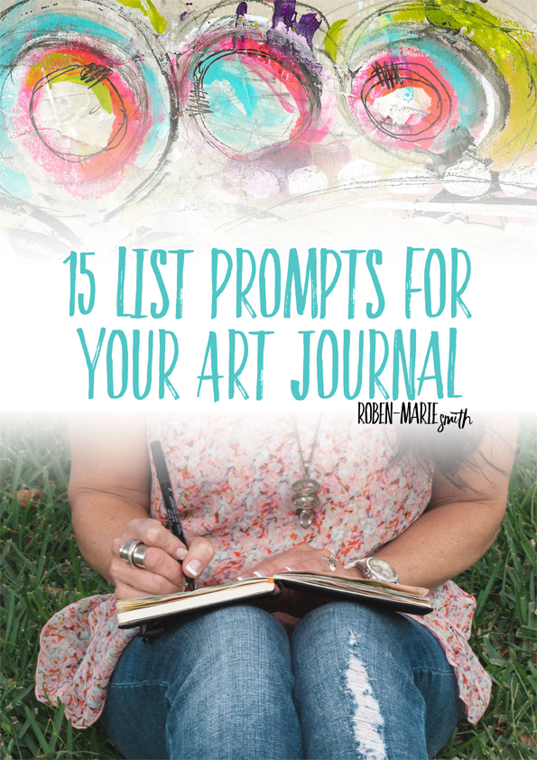 15 list prompts for your art journal