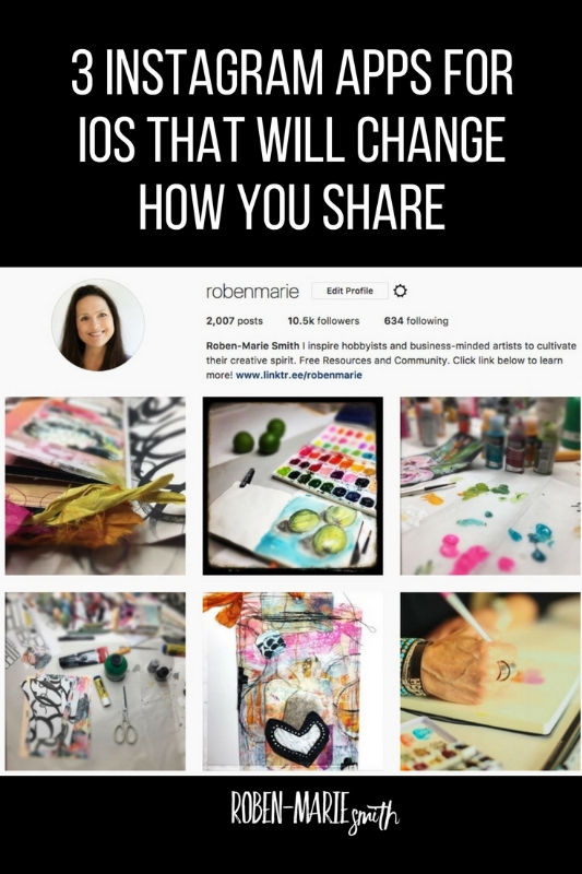 3 Instagram Apps That Will Change How You Share by Roben-Marie Smith @robenmarie Prime for Instagram, Lisa Photo Assist for Instagram, Analytics for Instagram #instagram #apps #robenmarie