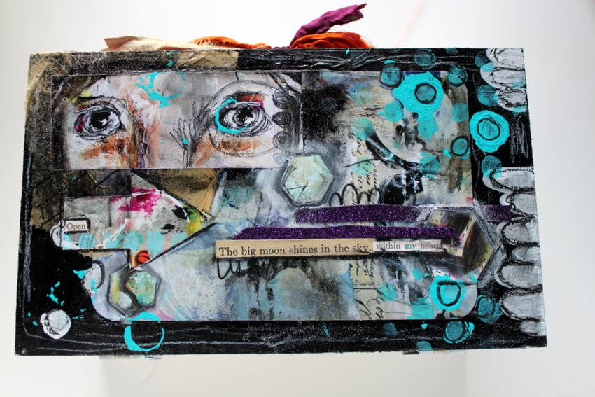 How to make a mixed media art box