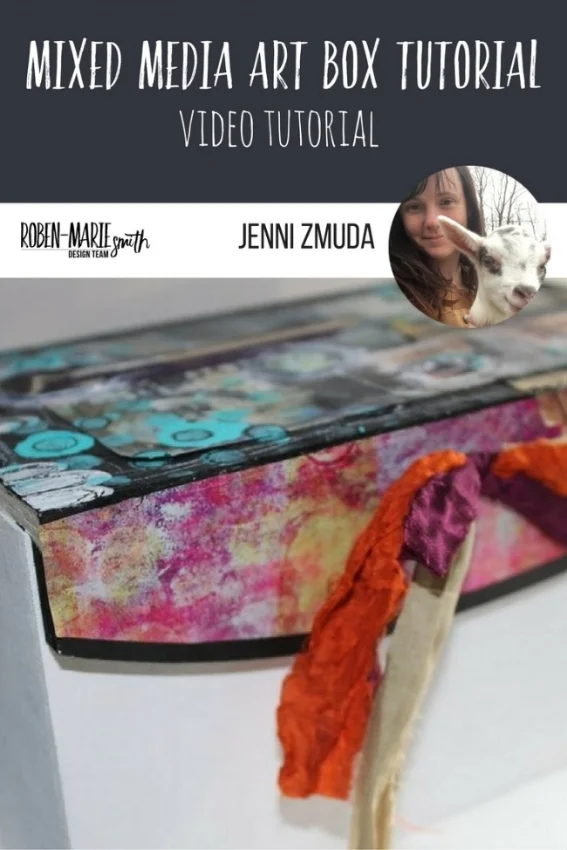 Design Team member Jenni Zmuda is sharing with us a special mixed media art box which is perfect for gift giving with us Design Team project. She uses Art Pops™ and Paperbag Studio Stamps to create this gorgeous piece of Art! @robenmarie @jennizmuda #robenmarie #robenmariedesignteam #paperbagstudios #artpops #mixedmedia #diy