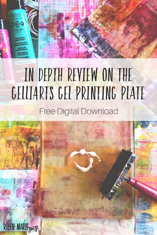 Segmenting with the GelliArts Gell Printing Plate 