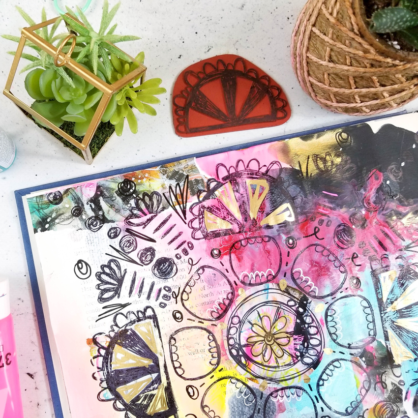 Creating an artsy mandala