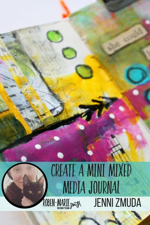 Check out this video tutorial as Design Team member Jenni Zmuda creates this gorgeous mini mixed media journal as her project. Jenni takes you step by step through creating this mini journal which is perfect for on the go creating. She uses Art Pops™ and Paperbag Studios Stamps. @robenmarie @ArtGirlCreations78 #robenmarie #robenmariedesignteam #paperbagstudios #artpops #mixedmedia #diy