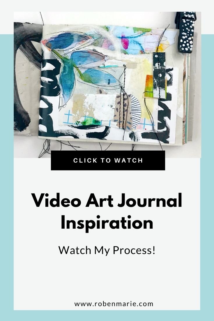 Watch a Video on Mixed Media Art Journaling