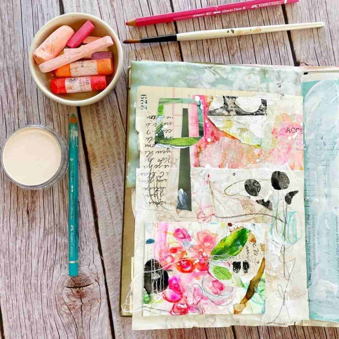 Art Journal Page Spread