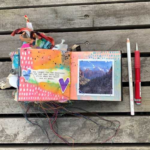 Art journal by Kristi Nazzaro. (Copy)