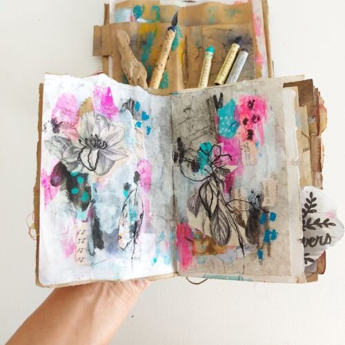 Colorful Art Journal 