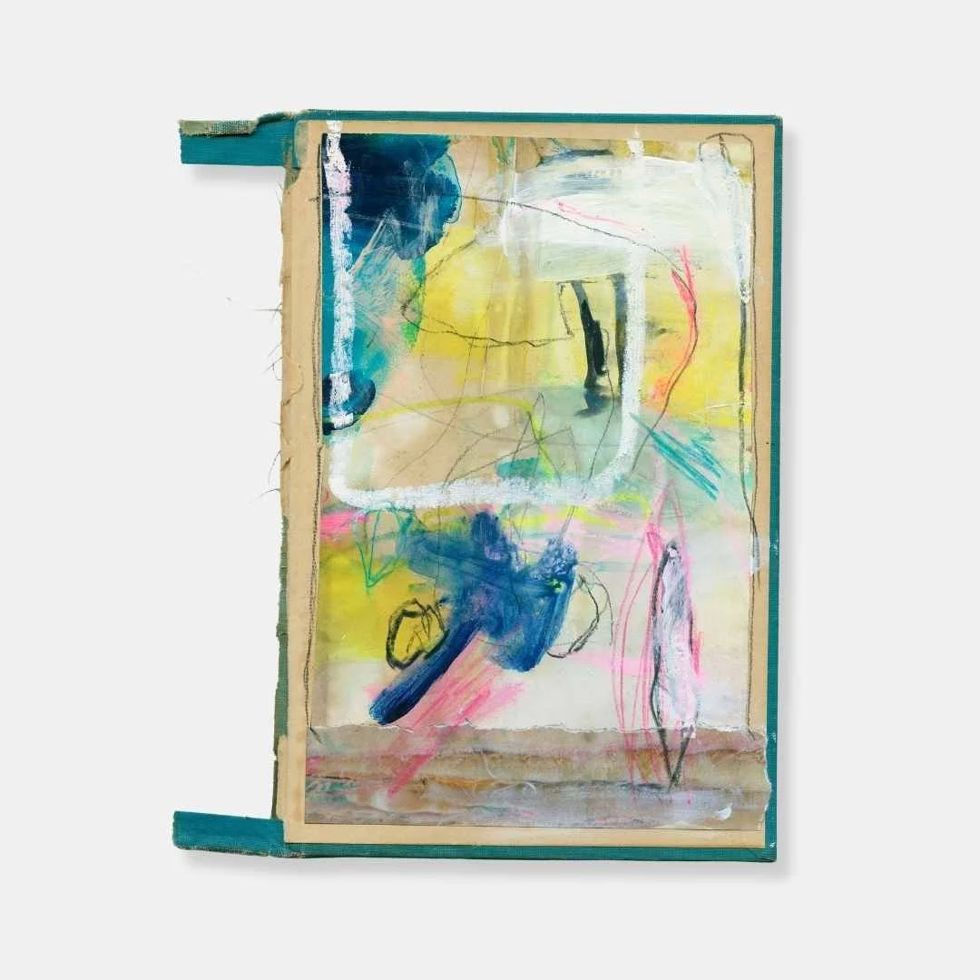 Mixed Media Art Flip Through Days 1-10 of The 100 Day Project